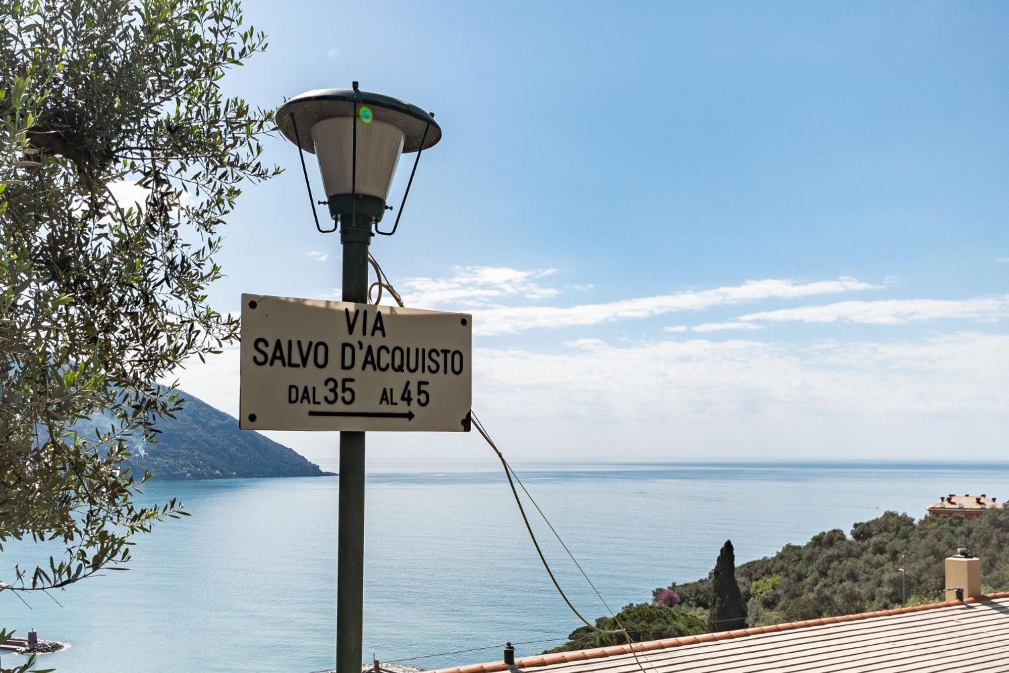 Appartamento Pet-Friendly Vista Mare Рекко Экстерьер фото